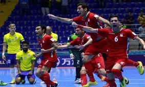 درخواست تیم ملی فوتسال برزیل از ایران