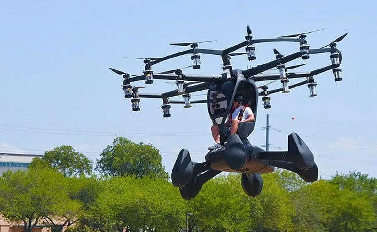 خودروی پرنده نیروی هوایی آمریکا آزمایش شد