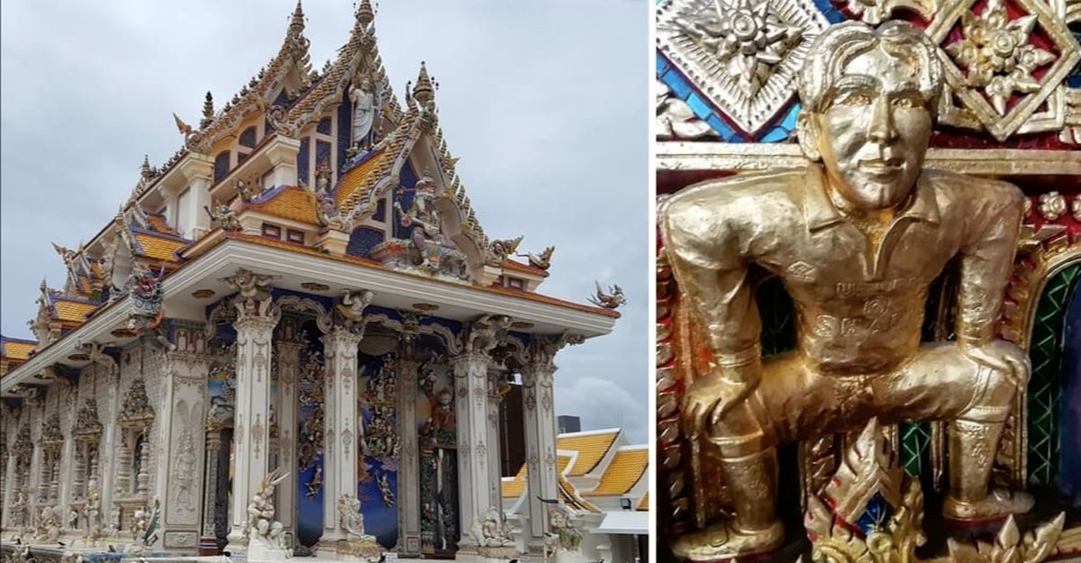 معبد دیویدبکهام، عجیب‌ترین معبد تایلند