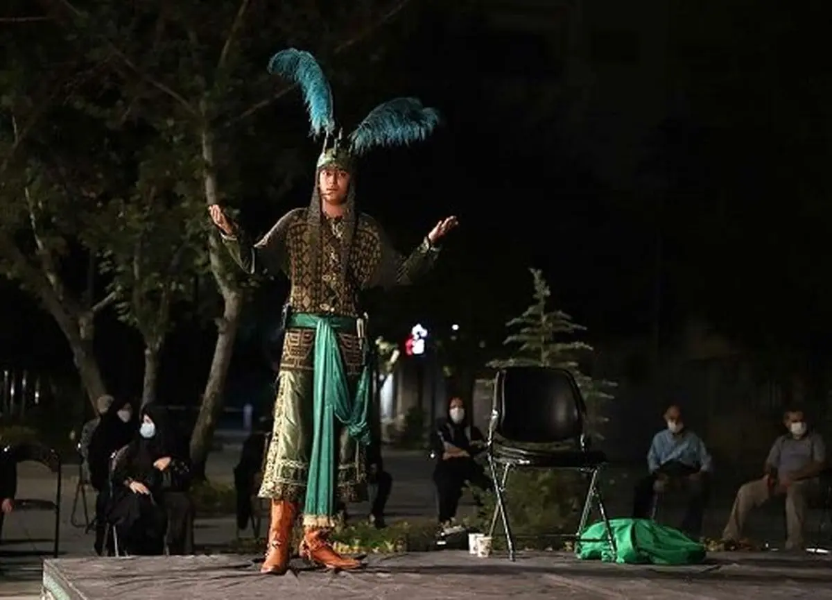 شبیهِ حضرت قاسم(ع)، امشب در خیابان شهریار به میدان می‌رود