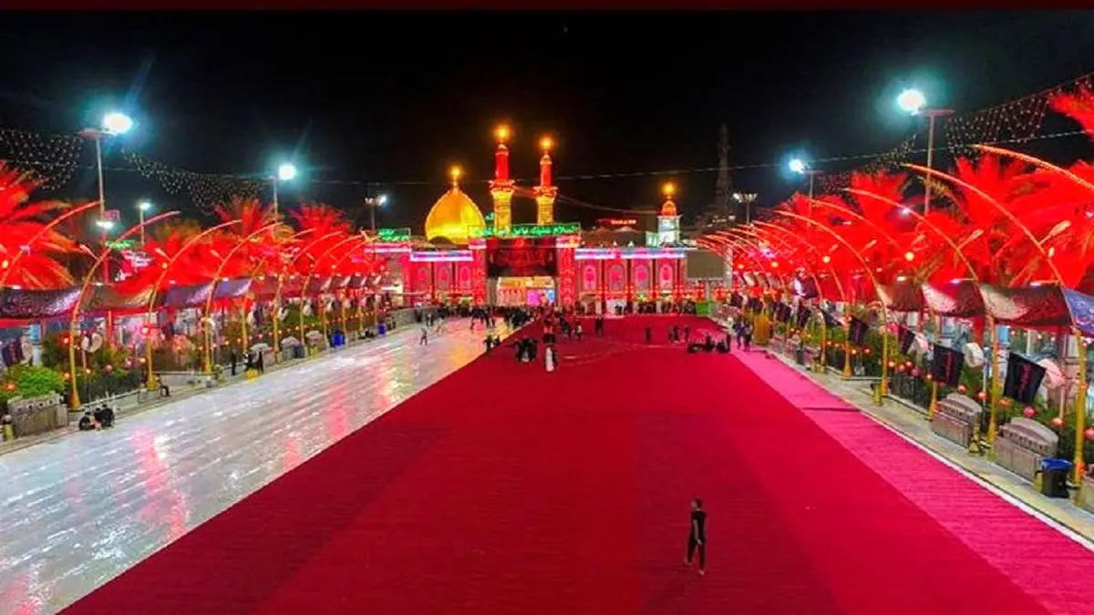 تصاویری جدید از کربلای معلی در شب تاسوعای حسینی/ عکس