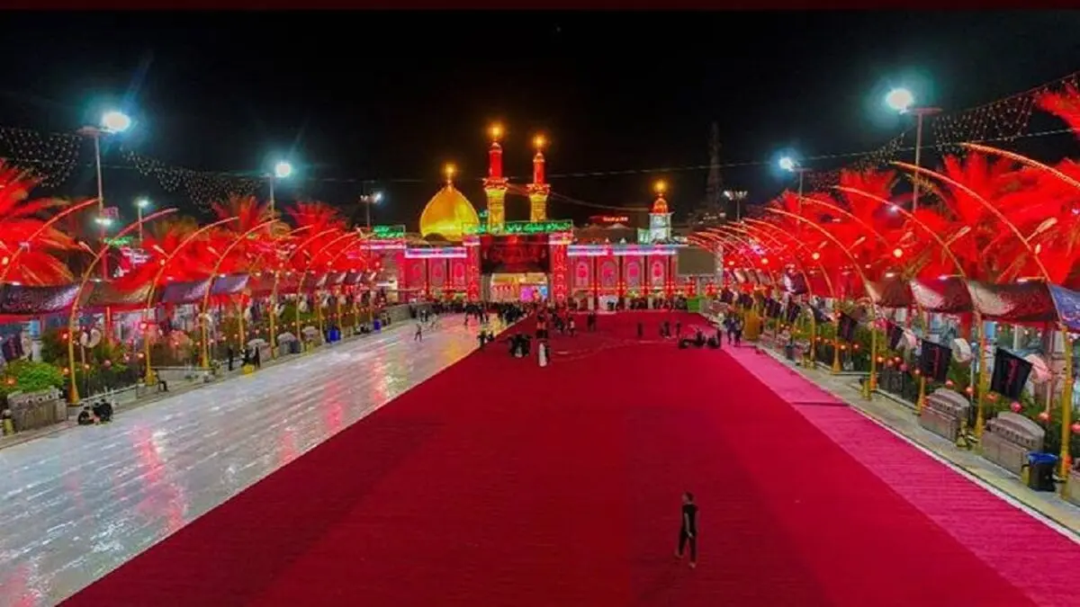 تصاویری جدید از کربلای معلی در شب تاسوعای حسینی/ عکس