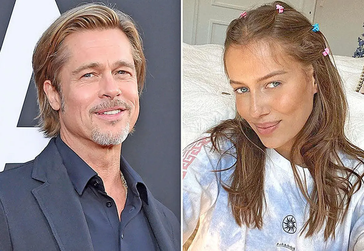 قرار عاشقانه برد پیت با دختری شبیه به آنجلینا جولی