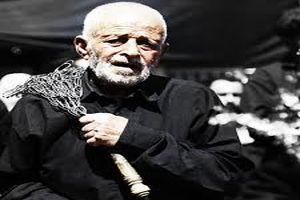 عزاداری جالب و تک نفره پیرمرد روستایی!/ ویدئو