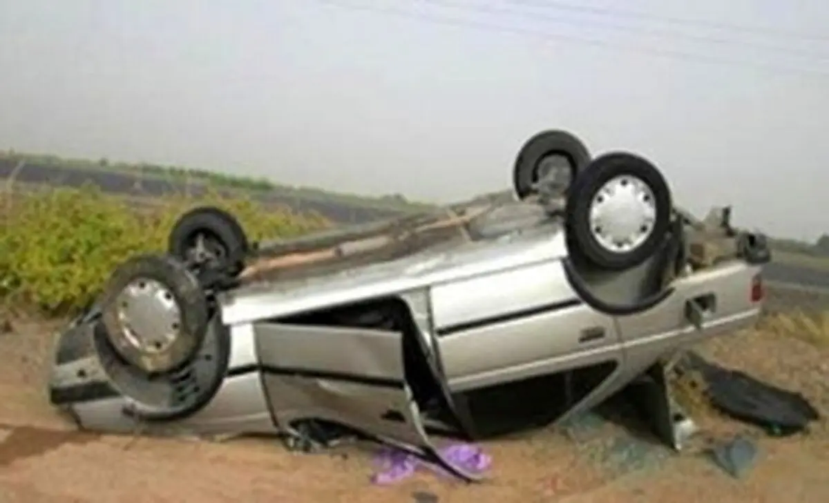 فوت ۶ نفر به دلیل واژگونی پژو در محور جهرم-شیراز
