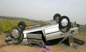 فوت ۶ نفر به دلیل واژگونی پژو در محور جهرم-شیراز