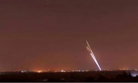 حمله موشکی به سفارت آمریکا در بغداد