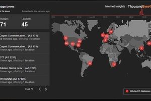 کاربران اینترنت در سراسر جهان از قطع جهانی اینترنت خبر دادند