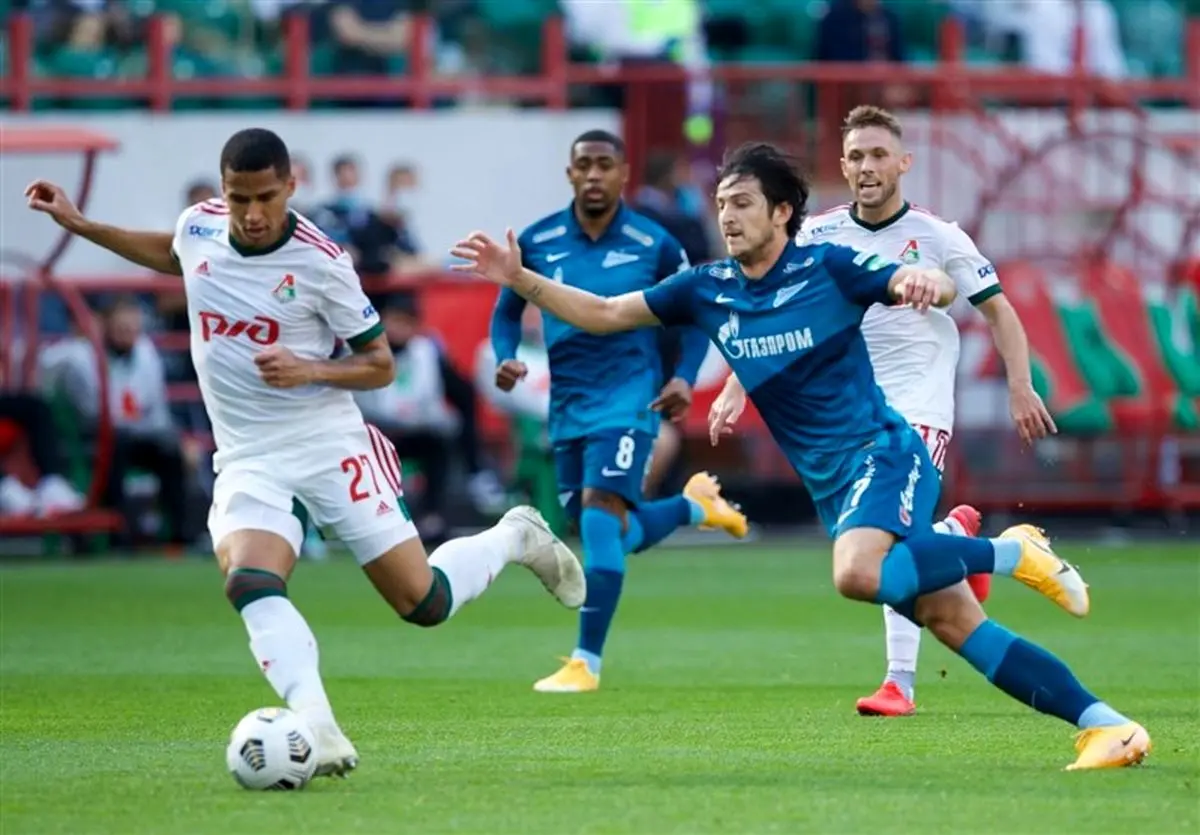 نمره فنی متوسط سردار آزمون در نبرد مسکو / عکس