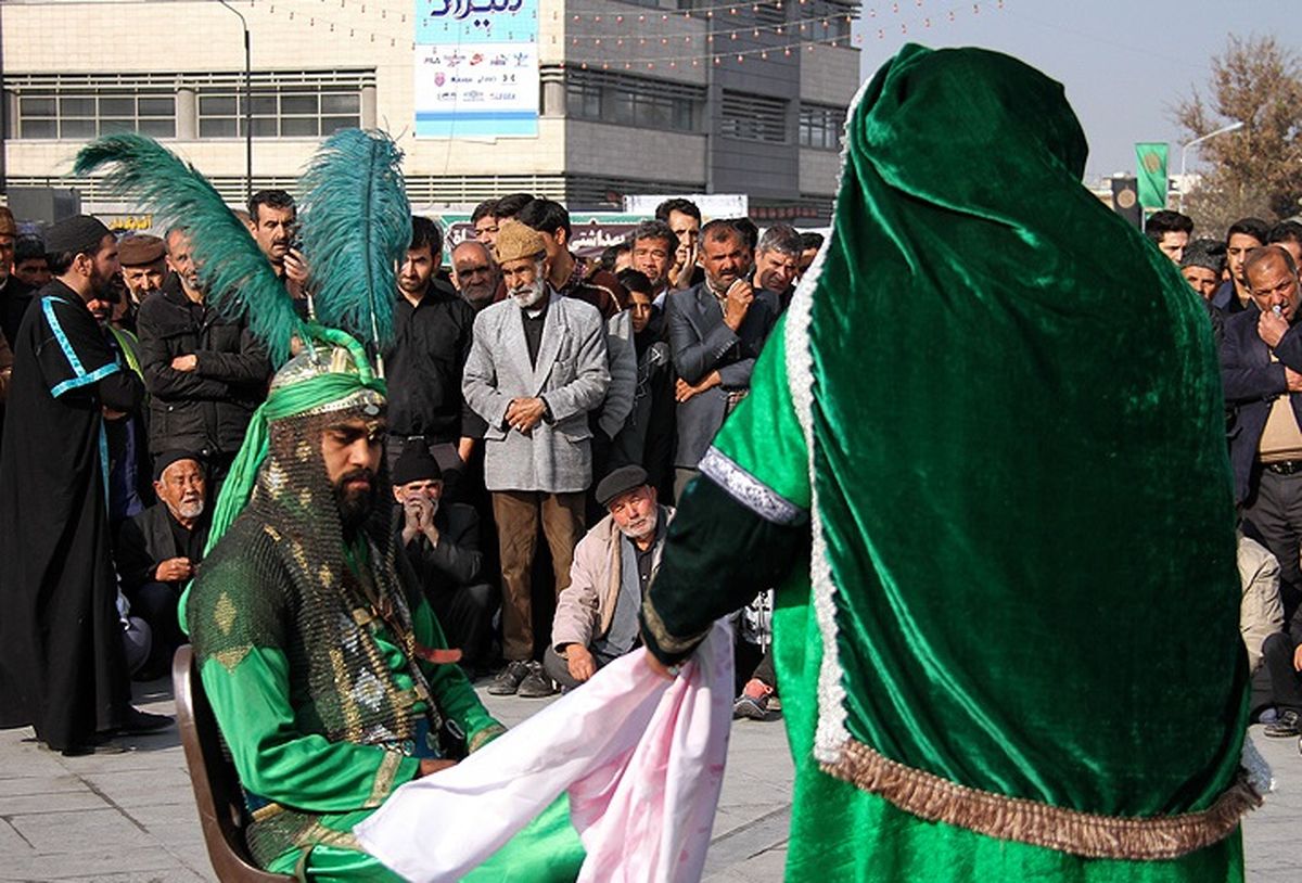 آیین تعزیهخوانی در مشهد