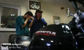 دستگیری سارق هوندا سوار