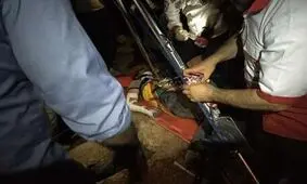 نجات جوان اسلام‌آبادی از چاه هفت متری