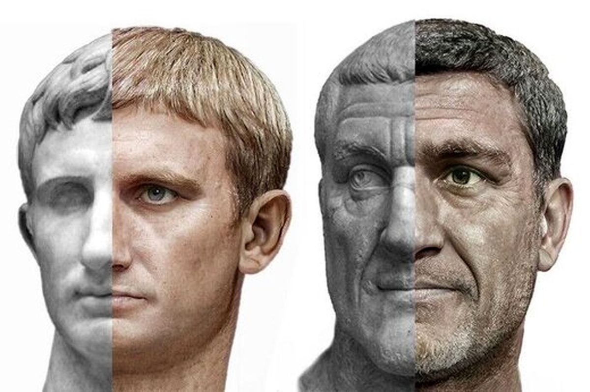 بازسازی چهره واقعی شخصیت‌های باستانی / عکس