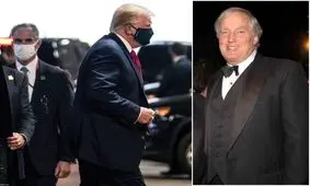 ترامپ برای عیادت برادرش به بیمارستان رفت / عکس