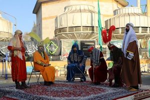 تعزیه‌خوانی ماه محرم در البرز با رعایت پروتکل‌های بهداشتی