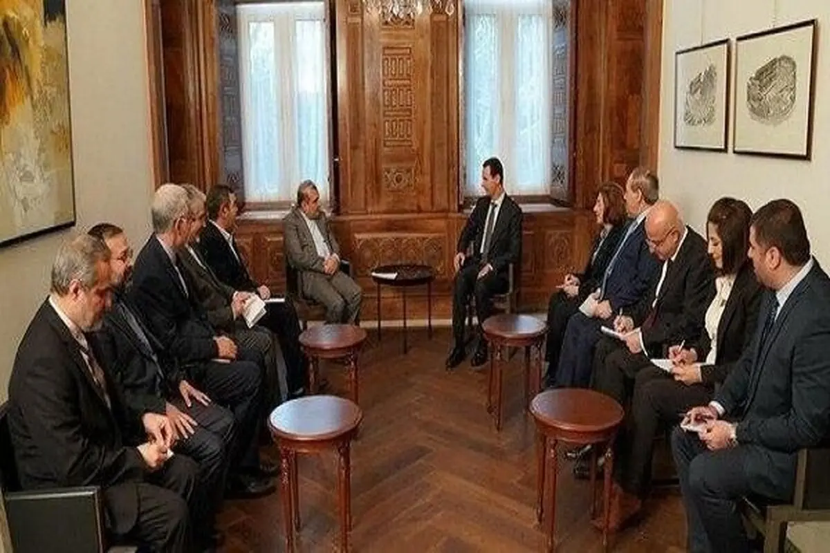 دستیار ارشد ظریف با «بشار اسد» دیدار کرد