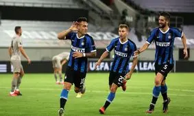 اینتر ۵ - شاختاردونتسک صفر/ شاگردان کونته با قدرت‌نمایی به فینال رسیدند