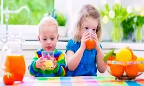 آبمیوه برای کودکان زیر یک سال ممنوع