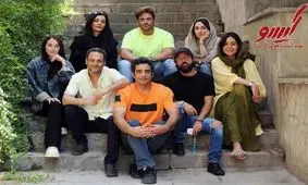 تولد منوچهر هادی با حضور بازیگران سریال/ ویدئو