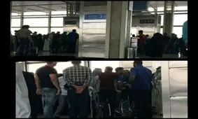 تاخیر ۱۰ ساعته پرواز تهران - نجف