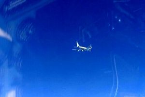 رهگیری هواپیمای جاسوسی آمریکا بر فراز دریای بالتیک توسط جنگنده روسیه
