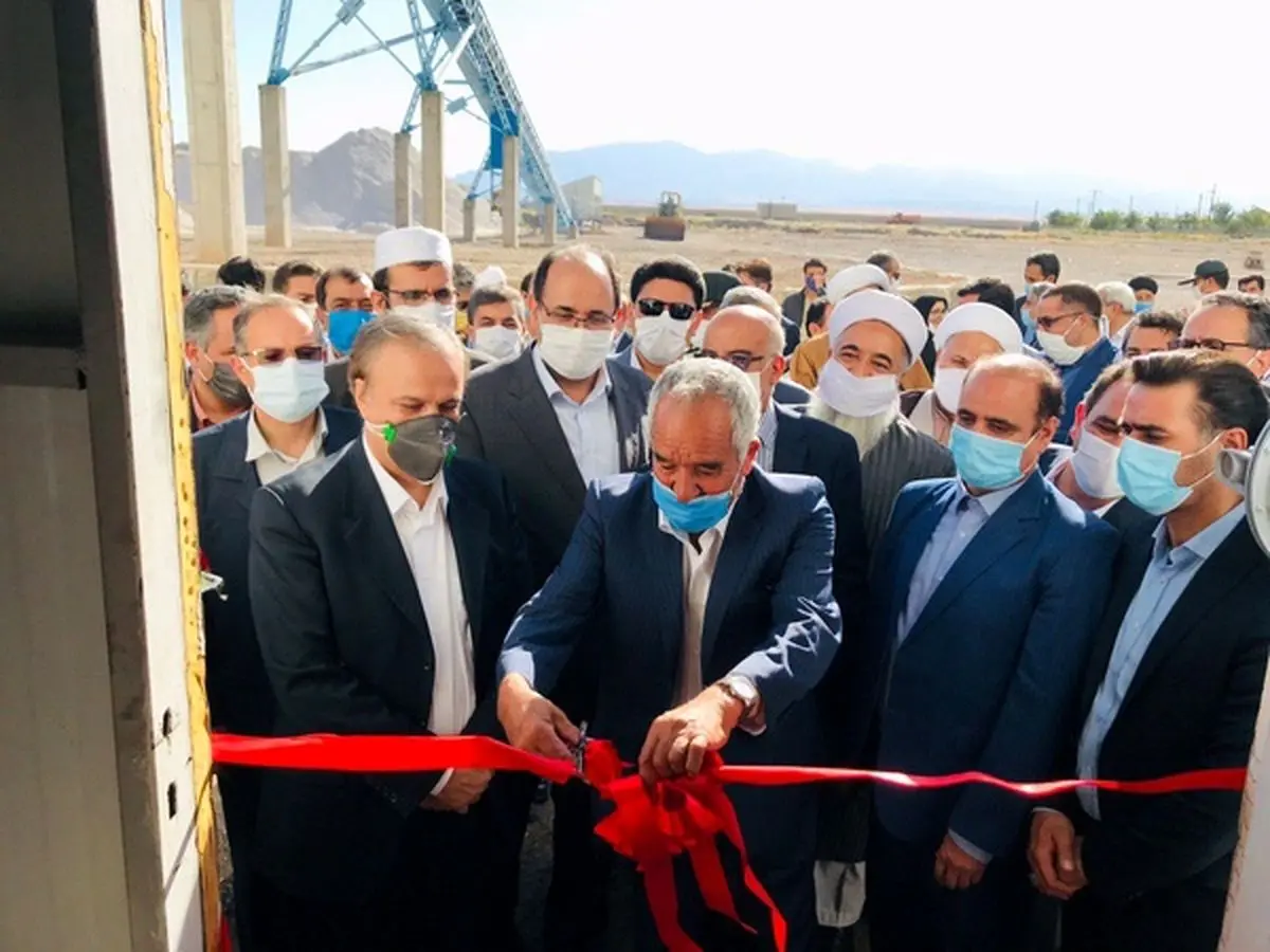 کارخانه سیلیس تربت‌جام افتتاح شد