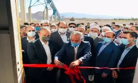 کارخانه سیلیس تربت‌جام افتتاح شد