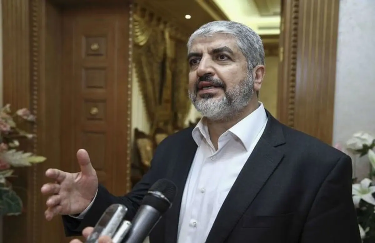 خالد مشعل از وحدت صف فلسطینی در مقابل طرح اسرائیلی - آمریکایی گفت