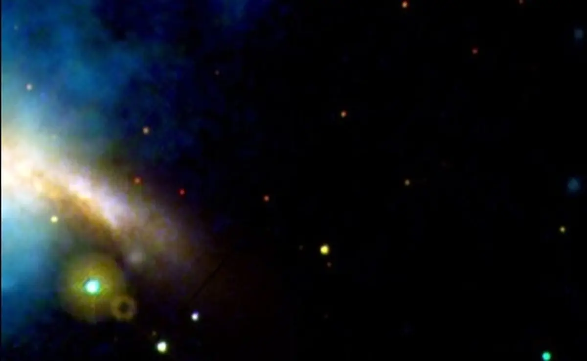 کهکشان سیگار را ببینید!