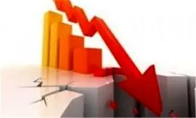 رشد اقتصادی منفی شد