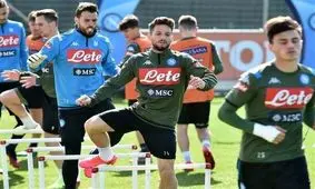 واکنش باشگاه ناپولی به خبر تمرین بازیکنانش در سطل‌های زباله کثیف / عکس