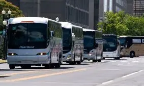 خطر انتقال سریع کرونا از مسافرانِ بدون ماسک در اتوبوس