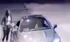 واکنش فوق‌العاده یک زن در مقابل سارقان / ویدئو