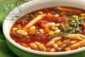سوپ سبزیجات ایتالیایی