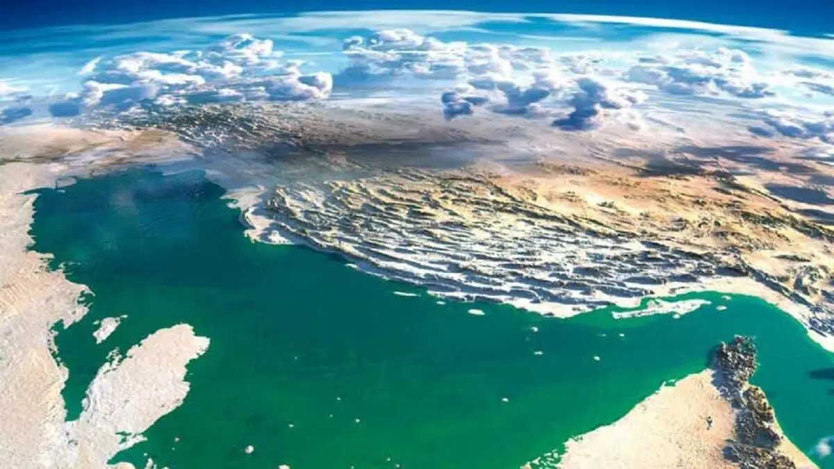 تصویر زیبای شبِ خلیج فارس از لنز ایستگاه بین‌المللی فضایی