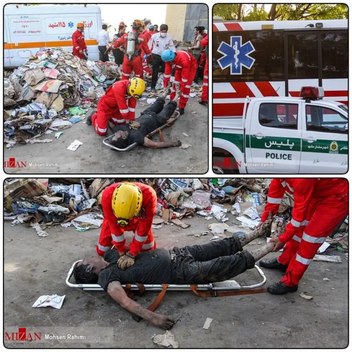 فوت ۴ کارگر با سقوط در دیگ خمیر کاغذ مشهد