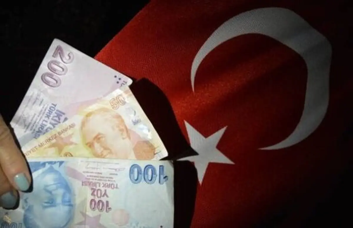 لیر ترکیه ریخت