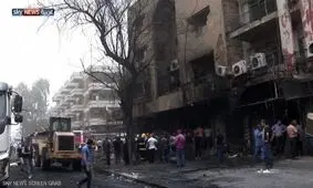 انفجار تروریستی داعش در الکراده بغداد