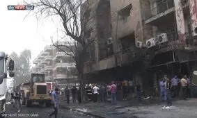 انفجار تروریستی داعش در الکراده بغداد