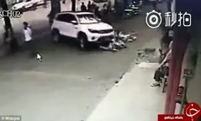 فیلم / مرگ عابران پیاده در یک چشم به‌هم‌زدن