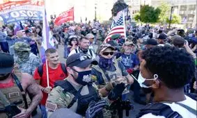 زد و خورد حامیان و مخالفان ترامپ/ شهردار سانفرانسیسکو ترامپ را "تروریست" نامید