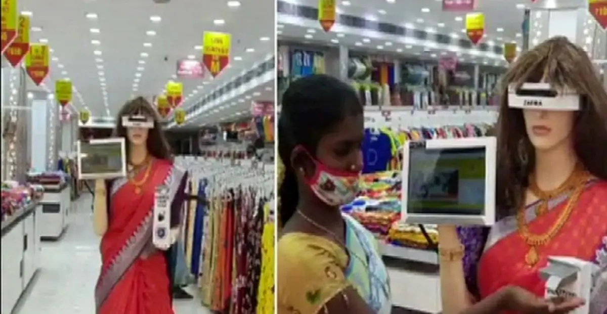 «ربات زفیرا» در هند با کرونا مبارزه می‌کند+تصاویر