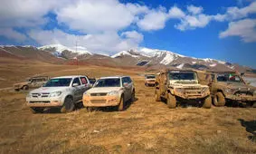 کویر هریس محل مناسبی برای برگزاری مسابقات سافاری است