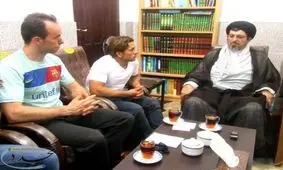 تشرف دو جوان اکوادوری و هلندی به دین مبین اسلام در دزفول