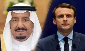 تحولات منطقه و جهان موضوع گفتگوی تلفنی ملک سلمان با ماکرون