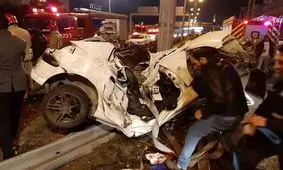 تصادف مرگبار با ۷ فوتی و ۱۰ مصدوم در محور «بم _ کرمان»
