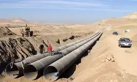بهره برداری از فاز 1 و 2 خط انتقال آب از خلیج فارس در سال جاری
