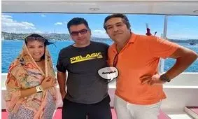 انتشار فیلم صبا راد در دریای ترکیه