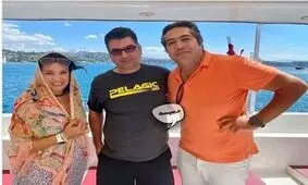 انتشار فیلم صبا راد در دریای ترکیه