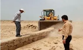 برخورد قاطع دستگاه قضایی با زمین‌خوار حرفه‌ای در شهرستان کنگاور/ متهم روانه زندان شد